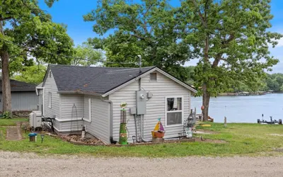 Lakefront Fishing Retreat w/ Dock, Hot Tub & Deck Views