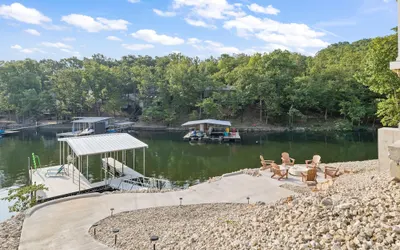 Lakefront Home w/ Arcade Games, Wet Bar, Dock, Workspace & Stunning Views