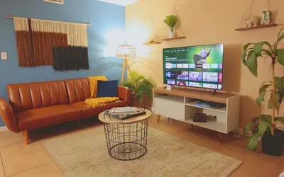 Calm Japandi Retreat With Patio, Near Downtown