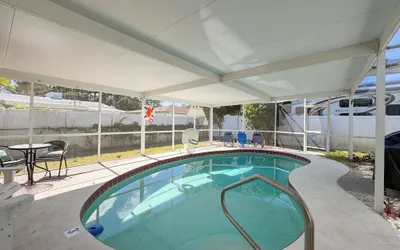 Largo Pool House and Firepit