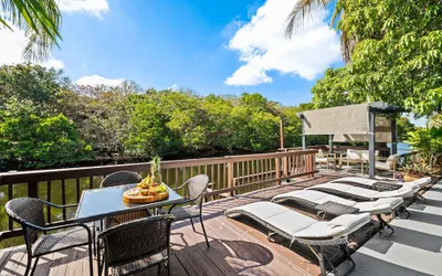 Backyard Oasis Waterfront Pool Paddle Board