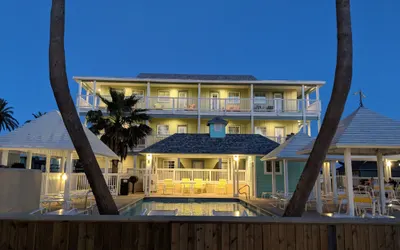 Seashell Village Resort near the beach with kitchens