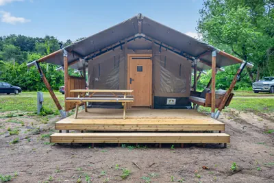 Photo 3 - Best Glamping in Virginia | Stay on the Historic New River
