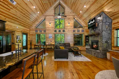 Photo 3 - COUPLES CABIN ON THE CREEK
