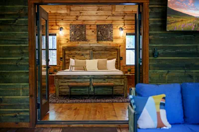 Photo 2 - COUPLES CABIN ON THE CREEK