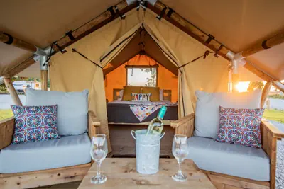 Photo 2 - Roaring River -  Adventure Tent #12 - Queen