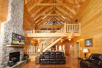 Photo 2 - Spacious Mountain Cabin Nestled in Cedar Falls Resort