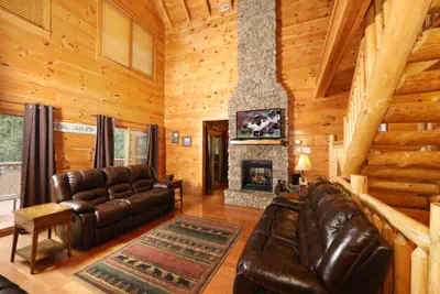 Photo 3 - Spacious Mountain Cabin Nestled in Cedar Falls Resort