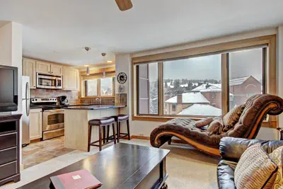 Photo 2 - Ski-in/Ski-out Studio w/Snowy Alpine Views - Walk to Main St