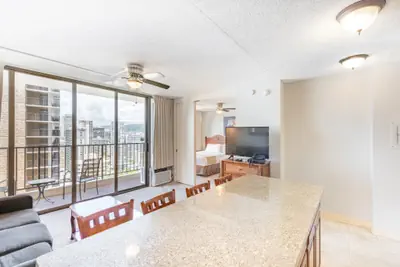 Photo 4 - Waikiki Banyan High Level Condo with Ocean Views from the Private Lanai