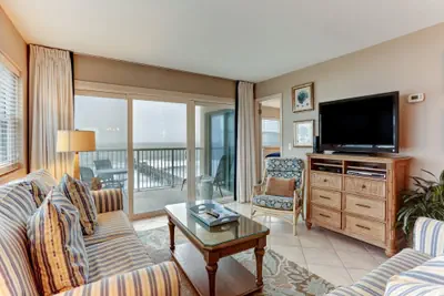 Photo 2 - North End Corner Unit with View of the Ocean and Miles of Sandy Beach