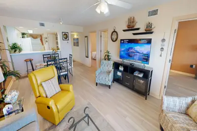 Photo 2 - Seacrest 706 is a 2 BR Gulf Front on Okaloosa Island