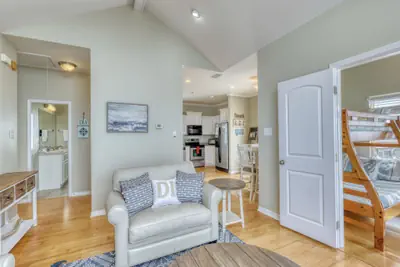 Photo 5 - Villa Delphinus - Beachfront! and Pet Friendly! Feel the ocean breezed and hear the waves lapping right at your doorstep!