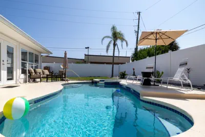 Photo 2 - Heated Pool Home Directly Across the street From Beach Close to Flagler