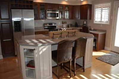 Photo 3 - Seven Springs Woodridge 3 Bedroom Premium Condo, Private deck with wooded view