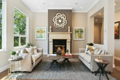 Photo 2 - Bright Modern Wine Country Hilltop Home w/ Office!
