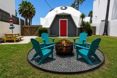 Photo 3 - Unique GeoDome - Half Block to Beach