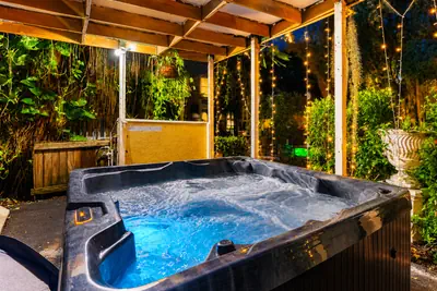 Photo 4 - 2 Homes • Hot Tubs x2 • Heated Pool • Fire Pit