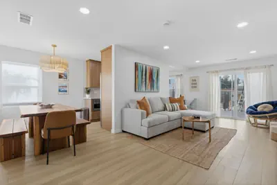 Photo 3 - One Block to Beach! 4BR w/ Game Room + Parking