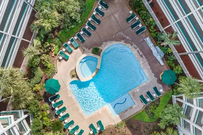 Photo 4 - Casa Del Mar 201 | Galveston | Beachfront view | Pool