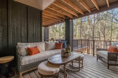 Photo 5 - Midtown Ruidoso Cabin | Riverfront • Hot Tub • Walkable