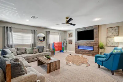 Photo 3 - Private Vegas Pool Oasis | Game Room | 2 Miles to Strip | Sleeps 8