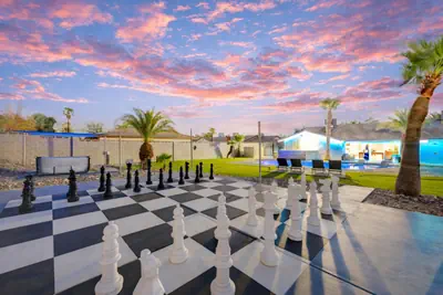 Photo 3 - One of a Kind with Private Pool, Spa, Volleyball, Game Room, Life size Chess