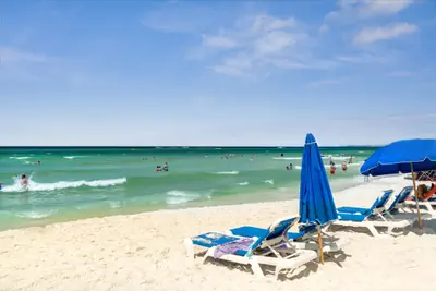 Photo 5 - Ground-Floor Beachfront Condo! Free Beach Chair Service