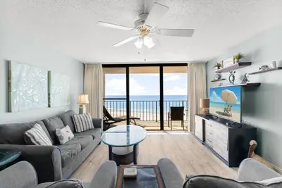Photo 5 - Gulf-Front! Sleeps 8! Low Floor! Edgewater Resort