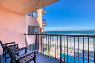 Photo 4 - Oceanfront | Heated Pool | Tennis Courts, Balcony