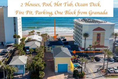 Photo 2 - Seaside Serenity-Pool, Fire pit, Beachfront Massive Ocean Deck