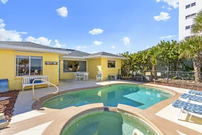Photo 3 - Seaside Serenity-Pool, Fire pit, Beachfront Massive Ocean Deck