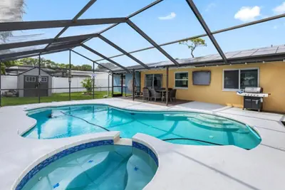 Photo 3 - Pool Home | 15 Min to Beach | Sleeps 7 | CW