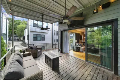 Photo 3 - City Skyline Views w/ Hot Tub, Game Room, Fire Pit