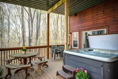 Photo 2 - Spacious Mountain Retreat | Hot Tub & Game Room