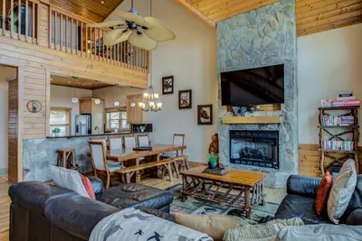 Photo 4 - Spacious Mountain Retreat | Hot Tub & Game Room
