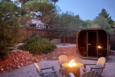 Photo 3 - Luxury Home- outdoor sauna views and nearby trails