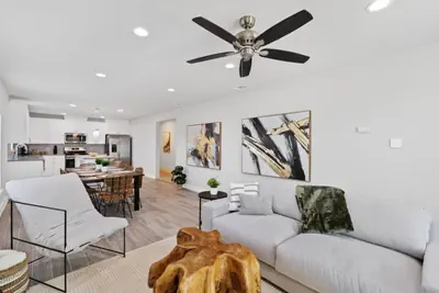 Photo 4 - Modern 3-Bed Gated Home 7 Min to Downtown Dallas | King Suite + Free Parking