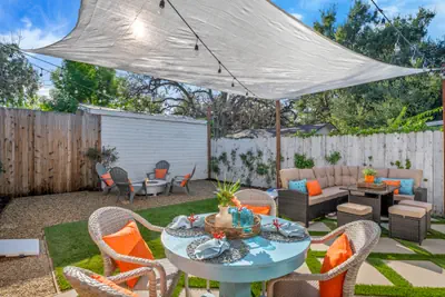 Photo 3 - Cozy Cottage, Private yard, Brand New, Fire Pit, walk to Everything!