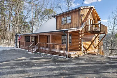 Photo 4 - Private Cabin | Hot Tub | King beds | Forest Views