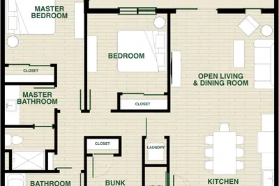 Photo 4 - Three ADA Friendly Rooms! - Pines at West Bay