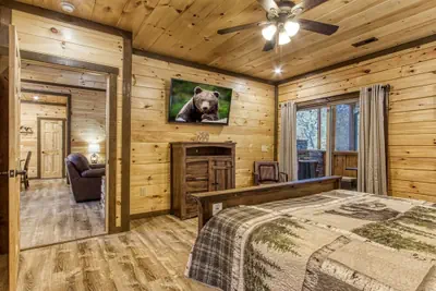Photo 4 - Ern823 - Eagle Falls - Great Location With Private Heated Indoor Pool! Close To Town! 3 Bedroom Cabin by RedAwning