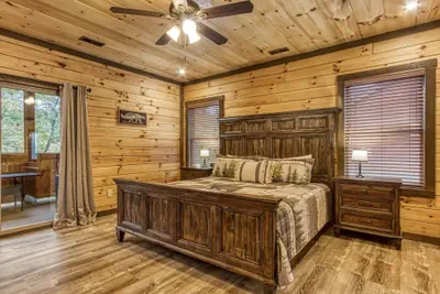 Photo 3 - Ern823 - Eagle Falls - Great Location With Private Heated Indoor Pool! Close To Town! 3 Bedroom Cabin by RedAwning