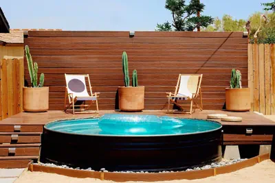 Photo 2 - Live Centered W/ Hot Tub, Fire Pit In Joshua Tree 2 Bedroom Home by RedAwning