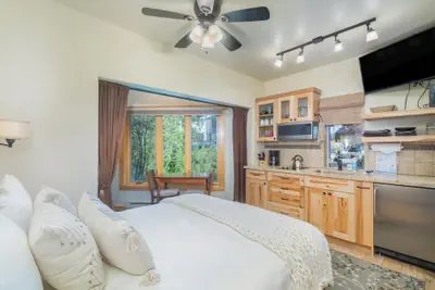 Photo 2 - Charming Studio W Kitchenette, Hot Tub Near River Condo by RedAwning