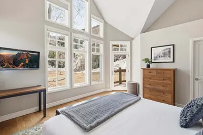 Photo 3 - Slopeside Paradise Penthouse At Lift 7, Views, Fireplace, Deck, Hot Tub 3 Bedroom Condo by RedAwning