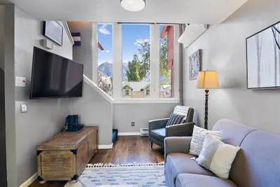 Photo 2 - Snowy Peak Views From Living Room, 2 Parking Spaces, Walk To Ski 1 Bedroom Condo by RedAwning
