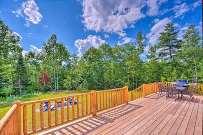 Photo 4 - Wooded North Haverhill Haven w/ Wood Fire Pit