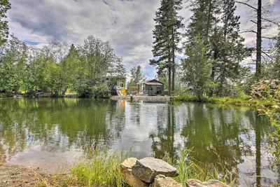 Photo 3 - Wilderness Glamping: Eureka Tiny Home w/ Hot Tub!