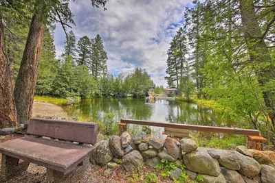 Photo 2 - Wilderness Glamping: Eureka Tiny Home w/ Hot Tub!